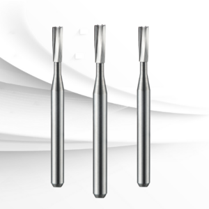 FG 57 Straight Flat End Dental Carbide Bur ISO 107