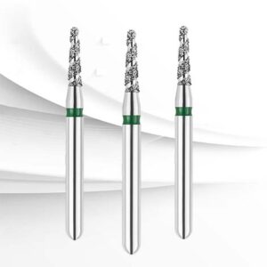 Turbo Diamond Bur 849T Series – Flat End Taper