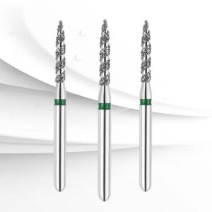 Turbo Diamond Bur 862T-012C – Flame