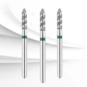 Turbo Diamond Bur 877T-014C – Beveled Cylinder